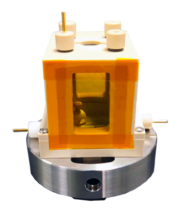Photocatalytic XRD reaction cell