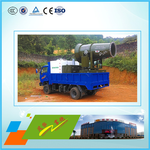 噴霧機(jī)在道路施工現(xiàn)場，使用一段時(shí)間后會(huì)有什么效果?